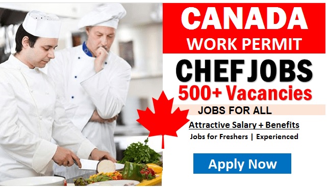 Multiple Recruitment for Chef / Cook Jobs in Canada with Visa Sponsorship